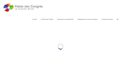 Desktop Screenshot of lagrandemotte-congres.com